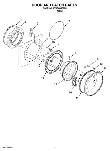 Diagram for WFW8400TW03