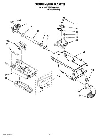 Diagram for WFW8500SR01