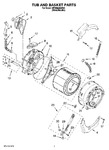 Diagram for 06 - Tub And Basket Parts, Optional Parts (not Included)