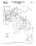 Diagram for 01 - Top And Cabinet Parts