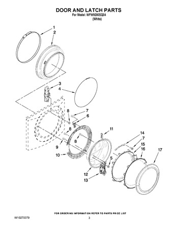 Diagram for WFW9200SQ04