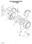 Diagram for 05 - Tub And Basket Parts