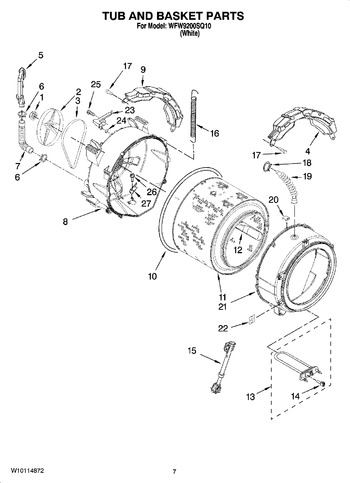 Diagram for WFW9200SQ10