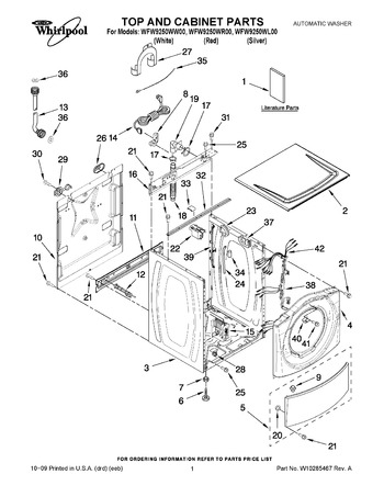 Diagram for WFW9250WW00