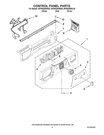 Diagram for WFW9250WW00