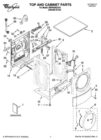 Diagram for WFW9300VU03