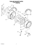 Diagram for 05 - Tub And Basket Parts