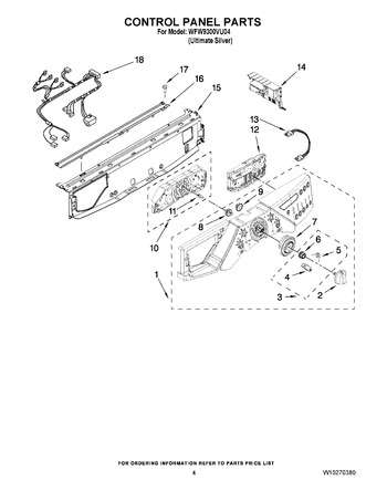 Diagram for WFW9300VU04