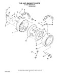 Diagram for 05 - Tub And Basket Parts