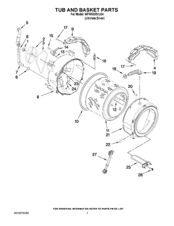 Diagram for WFW9300VU04