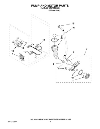 Diagram for WFW9300VU04