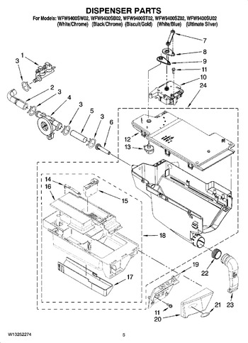 Diagram for WFW9400SB02