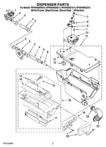 Diagram for WFW9400SWA10