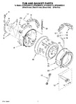 Diagram for 05 - Tub And Basket Parts