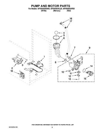 Diagram for WFW9450WL00