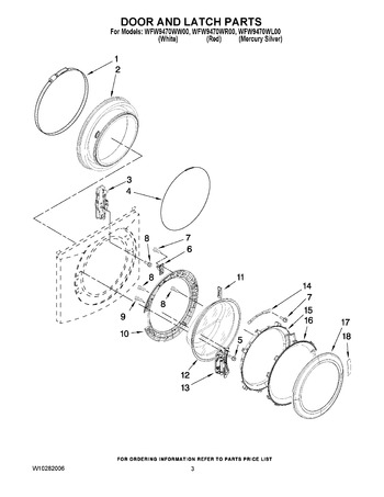 Diagram for WFW9470WW00