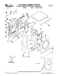 Diagram for 01 - Top And Cabinet Parts