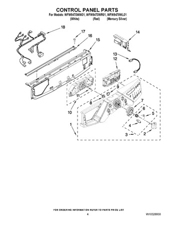 Diagram for WFW9470WR01