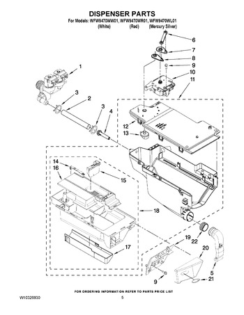 Diagram for WFW9470WR01