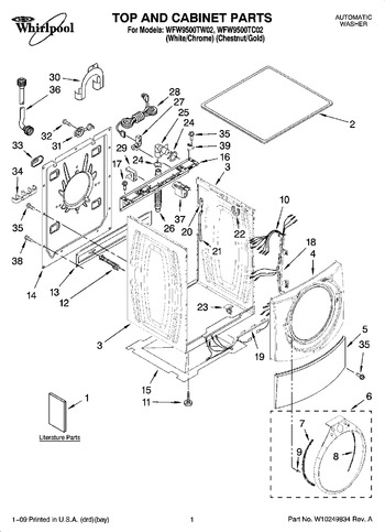 Diagram for WFW9500TC02