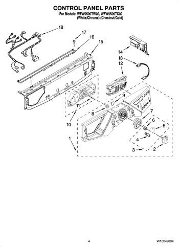 Diagram for WFW9500TC02