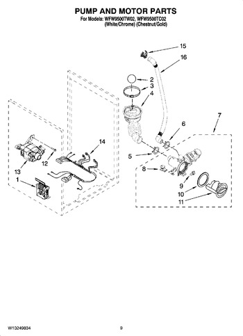 Diagram for WFW9500TC02