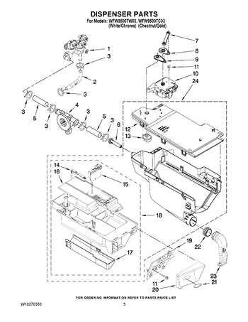 Diagram for WFW9500TC03