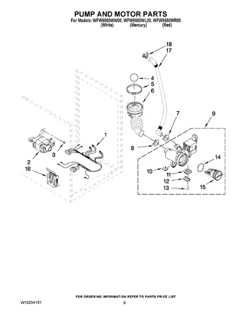 Diagram for WFW9550WW00