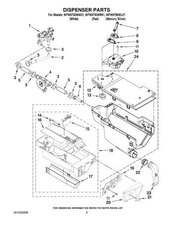 Diagram for WFW9750WW01