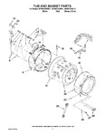 Diagram for 05 - Tub And Basket Parts