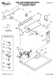 Diagram for 01 - Top And Console Parts