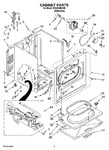 Diagram for 02 - Cabinet Parts