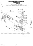 Diagram for 04 - 8318272 Burner Assembly, Optional Parts (not Included)