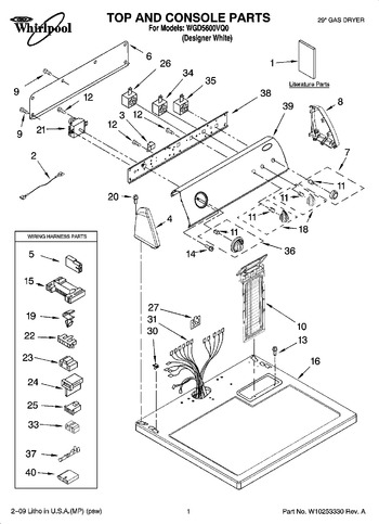 Diagram for WGD5600VQ0