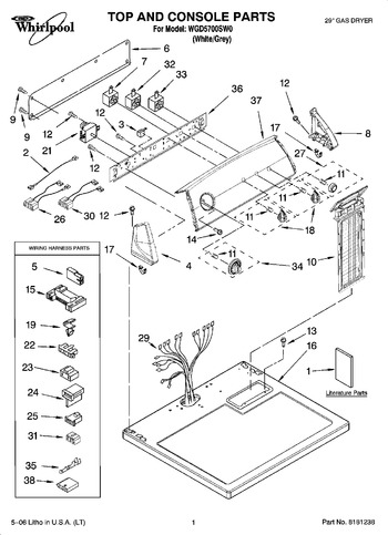 Diagram for WGD5700SW0