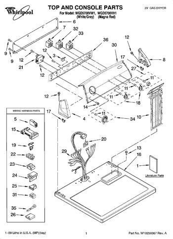 Diagram for WGD5700VW1