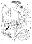 Diagram for 02 - Cabinet Parts