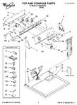 Diagram for 01 - Top And Console Parts