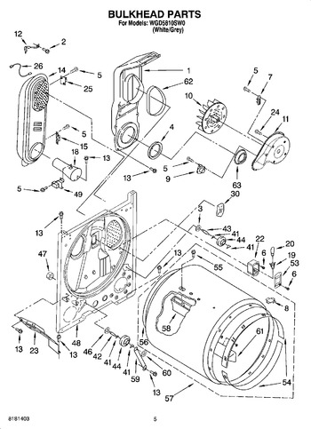 Diagram for WGD5810SW0