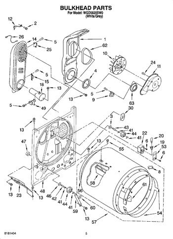 Diagram for WGD5820SW0