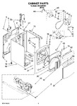 Diagram for 02 - Cabinet Parts