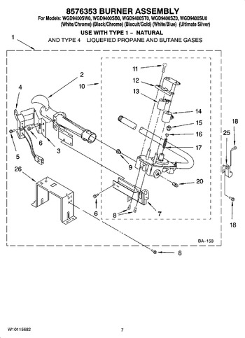 Diagram for WGD9400ST0