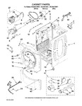 Diagram for 02 - Cabinet Parts