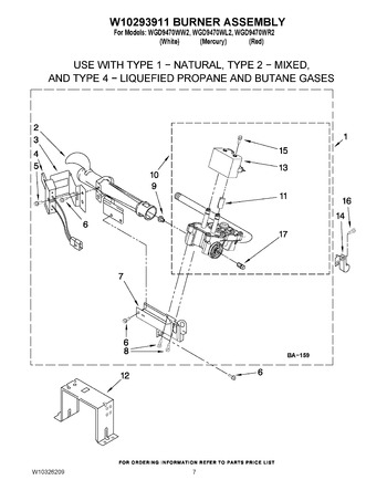 Diagram for WGD9470WW2