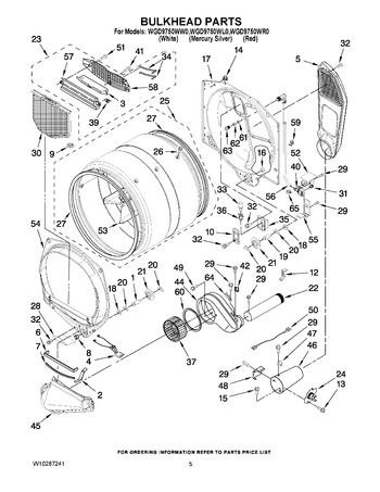 Diagram for WGD9750WR0