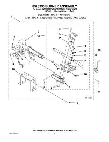 Diagram for WGD9750WL0