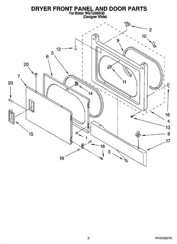 Diagram for WGT3300SQ0