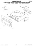 Diagram for 01 - Cabinet Parts