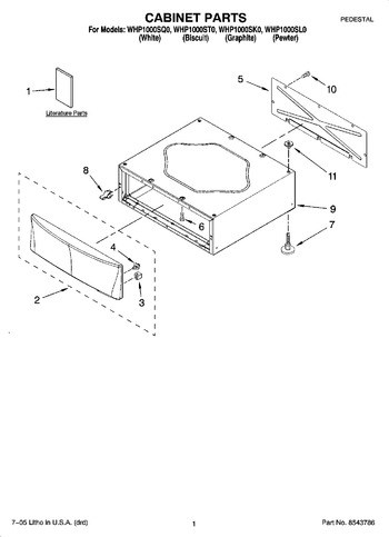 Diagram for WHP1000SL0