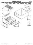 Diagram for 01 - Cabinet Parts